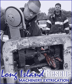Machinery Extrication Training with Long Island Rescue!